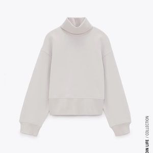 Zara Turtleneck Sweatshirt